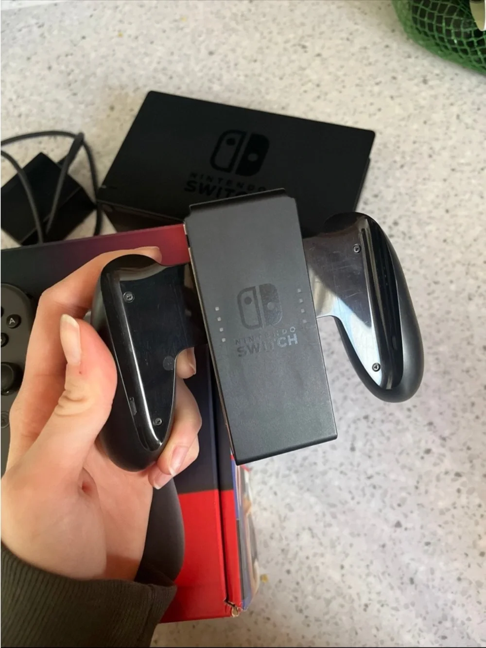 nintendo switch 1 gray joycons